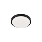 24PTLLED1132RV30N Tecnolite Plafon led redondo negro 24w