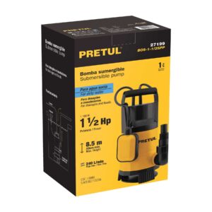 Bomba sumergible pretul 1 1/2 hp 1