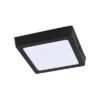 12PTLLEDC30MVN Tecnolite Plafon led cuadrado negro sobreponer 12w