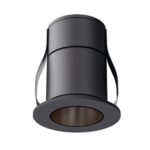 1YDLED1091MV30N Tecnolite Downlight led empotrado 1w negro