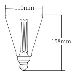 3DAXLEDFC20VA Tecnolite foco vintage geometrico 3.5w E27 2 3DAXLEDFC20VA Tecnolite precio