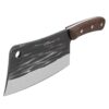 Cuchillo hacha 8 acero inoxidable mango de madera