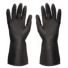 Guante latex industrial negro medianos