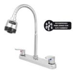 Mezcladora para fregadero cuello flexible