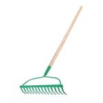 Rastrillo jardinero 14 dientes