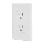 Contacto doble aterrizado con placa