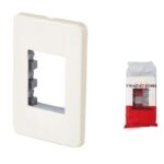 Placa plastica tres ventanas iusa