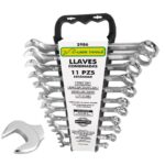 Juego de llaves combinadas 11 piezas