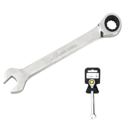 Llave combinada con matraca 8mm