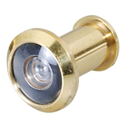 Mirilla para puerta laton brillante