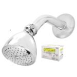 Regadera con brazo y chapeton conica Lion tools