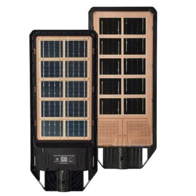 Lampara solar 30w doble panel