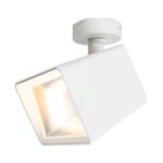 Spot cuadrado construlita sobreponer blanco 42w 3000k