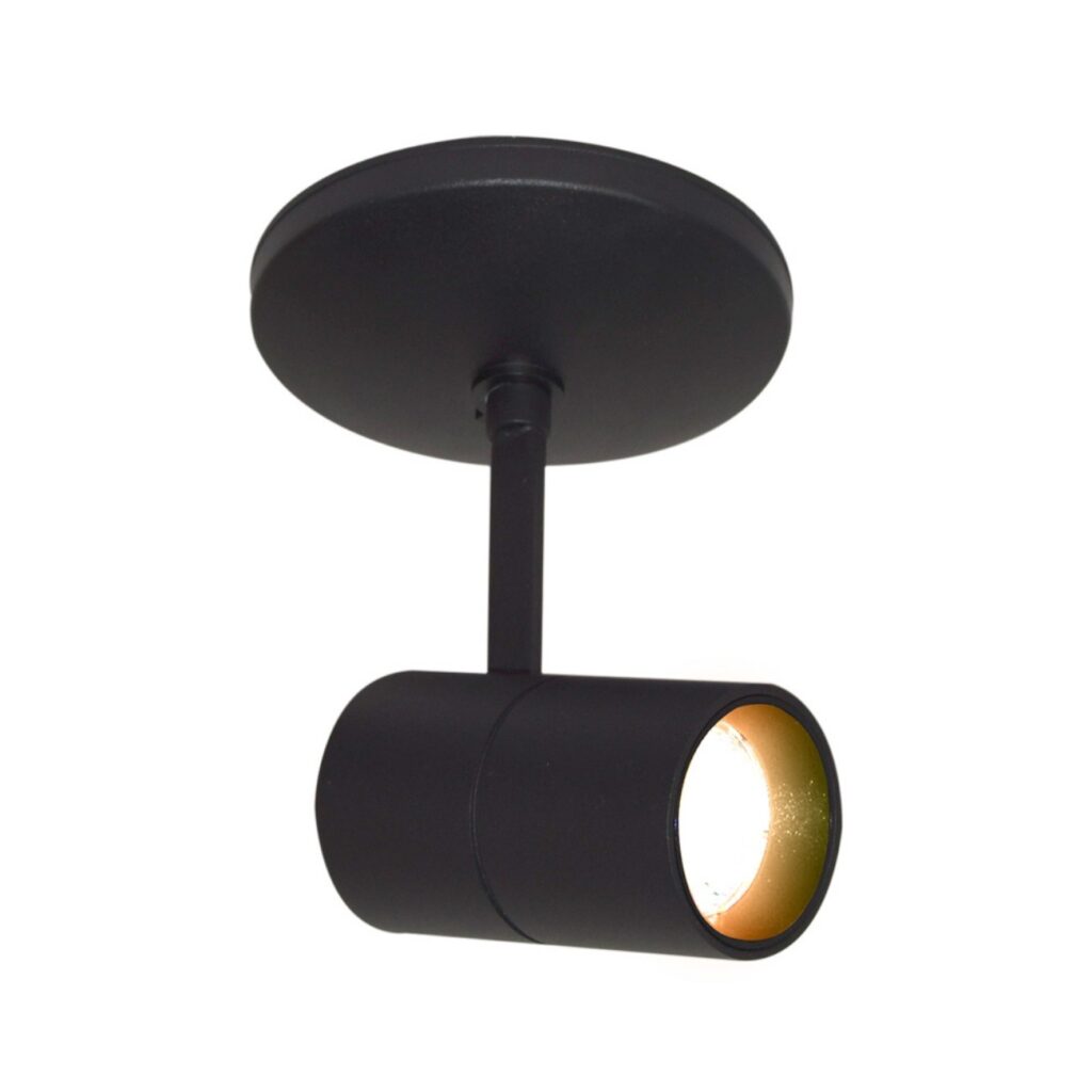 Spot negro de sobreponer luz CCT Tecnolite