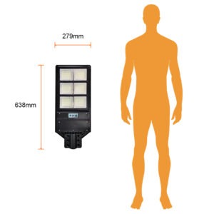 Lampara led solar 60w tecnolite