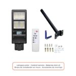 Lampara led solar suburbana 40w tecnolite