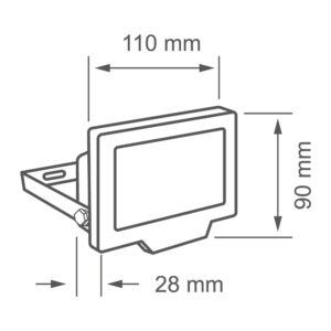 Proyector led tecnolite 20w 6500k 3 Tecnolite Shama II