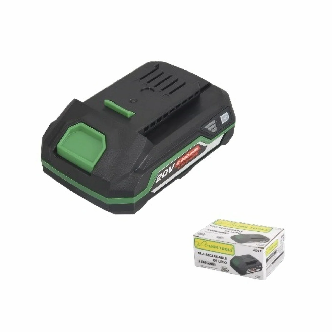 Pila recargable para herramientas inalambricas 2000 mAh 20v 1 Pila recargable para herramientas inalambricas 2000 mAh 20v