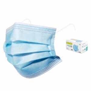Caja de cubrebocas tricapa