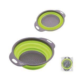 Colador de silicón plegable
