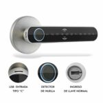 Cerradura para puerta inteligente