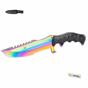 Cuchillo de monte 7 pulgadas hoja tornasol