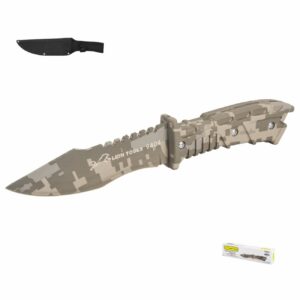 Cuchillo de monte pavonado camuflaje