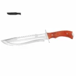 Cuchillo de supervivencia 10 pulgadas mango de madera