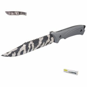 Cuchillo tactico hoja de cebra